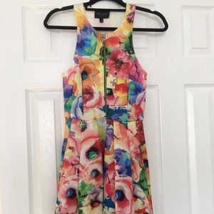 Beautiful dress with flowers